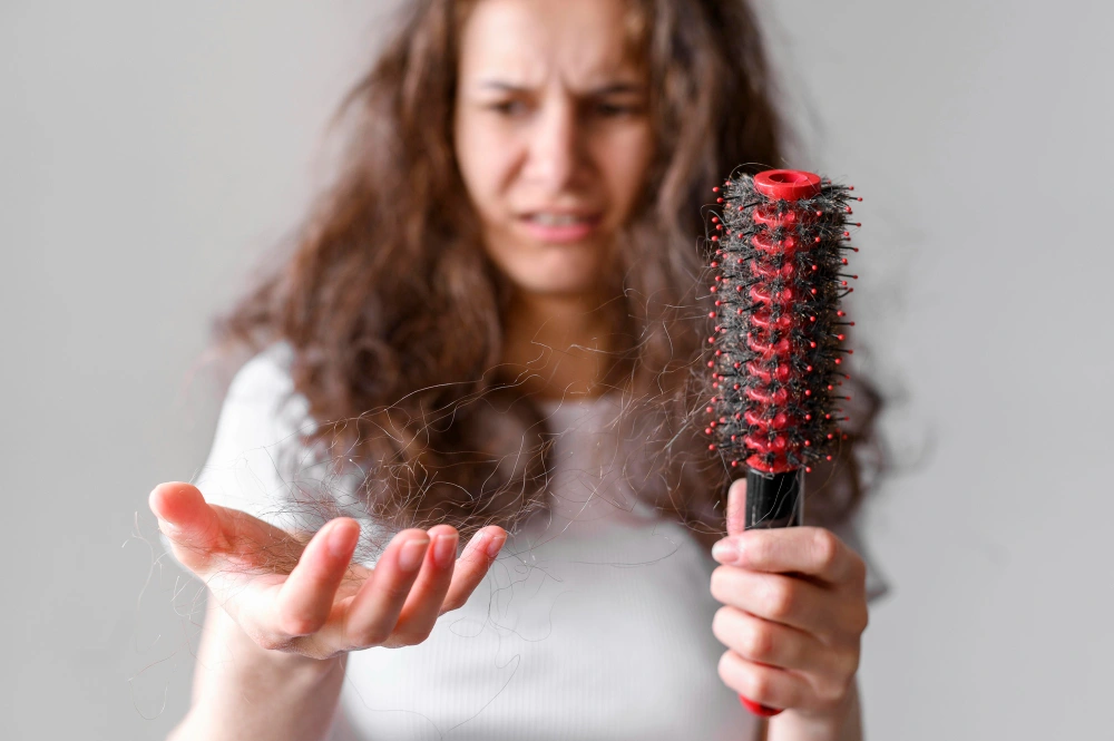 hair fall causes symptoms and treatment